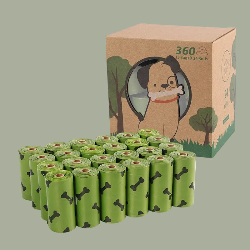 Degradable dog poop bag pet garbage bag