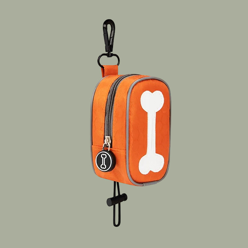 Dog poop bag, pet trash bag storage bag, dog poop bag, trash bag dispenser