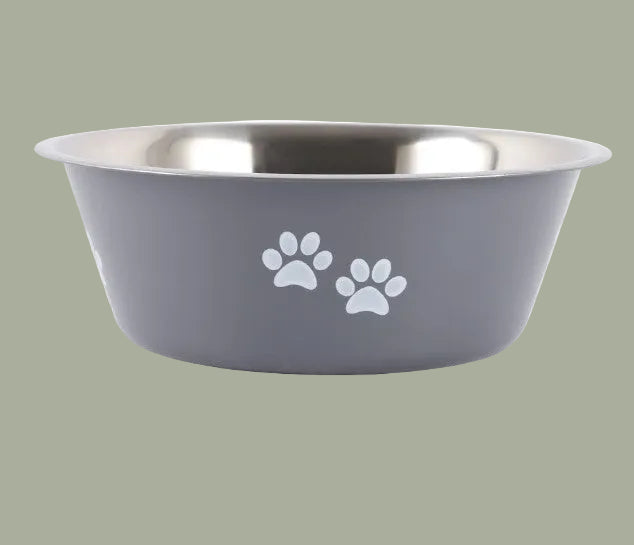 Non-slip Dog Bowls For Small Medium Large Dog Feeder Bowls And Drinkers Stainless Steel Pet Feeders Pets Dogs Accessories