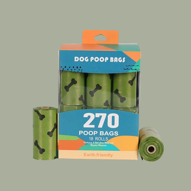 Degradable dog poop bag pet garbage bag