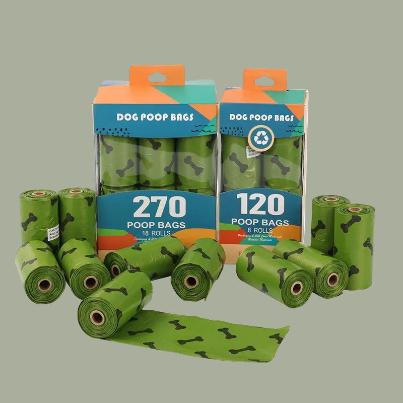 Degradable dog poop bag pet garbage bag