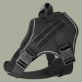 Tactical dog vest: for large dogs (German Shepherd, Golden Retriever) – training, military-style accessories.