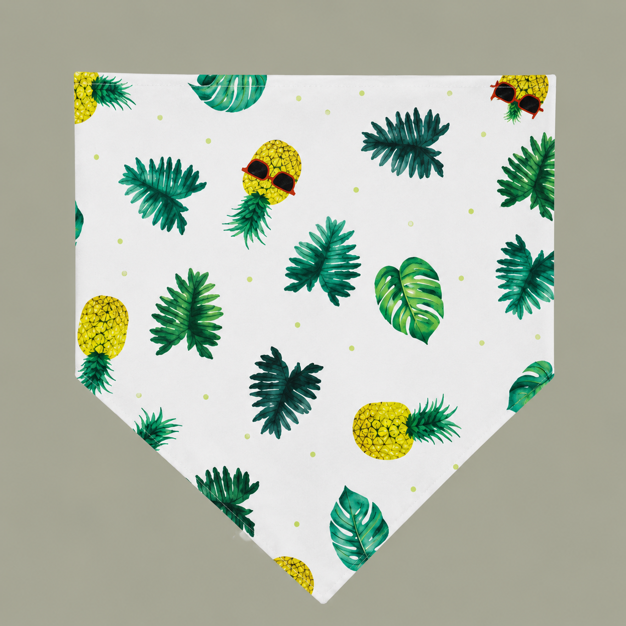 Fruit Print Pet Dog Bandana Small Dog Cat Scarf Adjustable Cotton Dog Puppy Bandanas Bibs Summer Pet Dog Grooming Accessories
