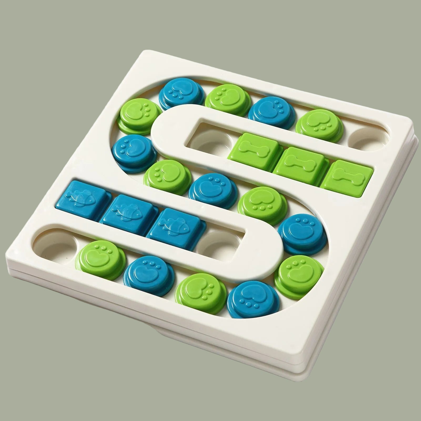 S-Shaped Square Pet Intelligence Feeding Toy Dog Snack Toy Pet Supplies
