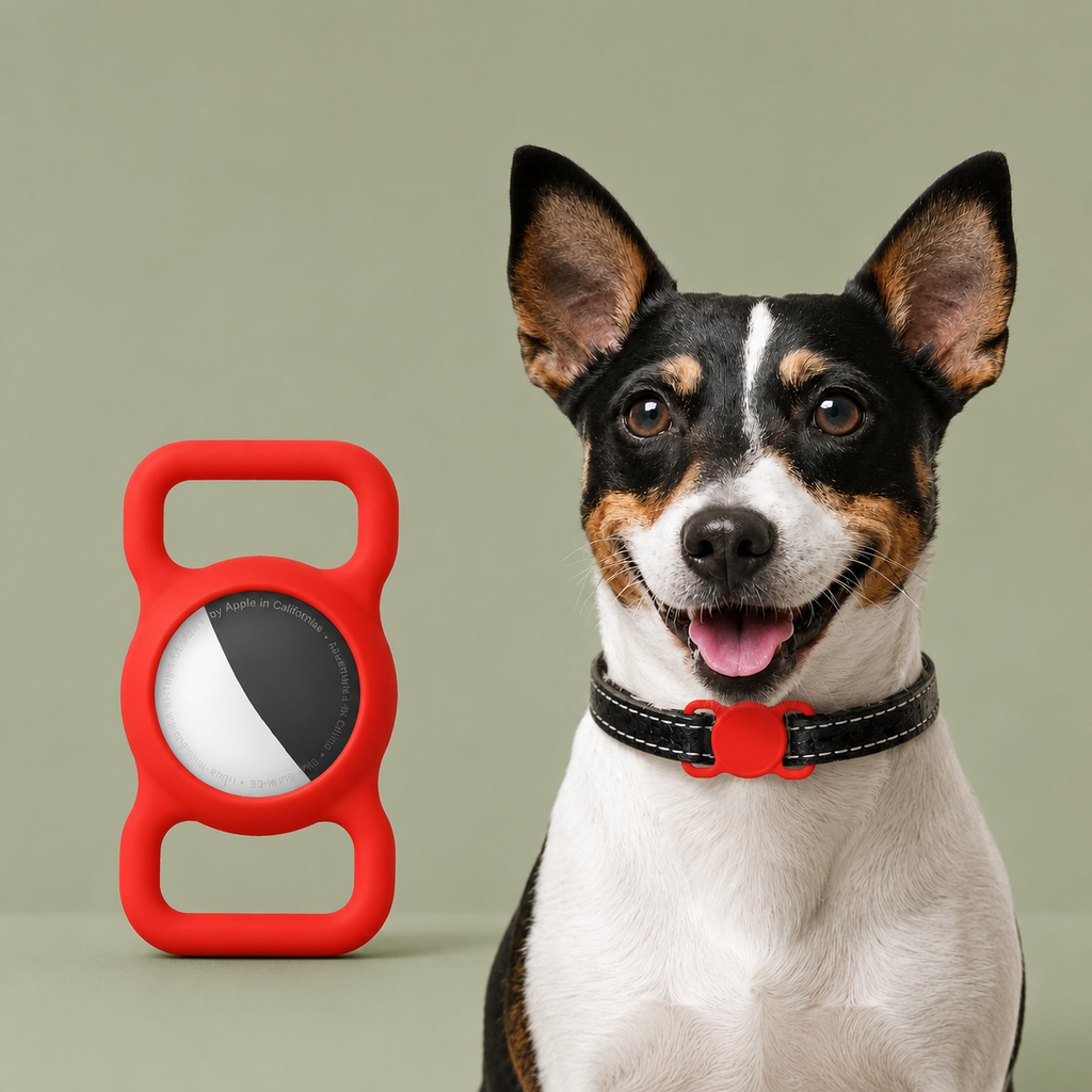 Airtag Protective Case for Lost Pets and Dogs Silicone Apple Tracker Protective Case